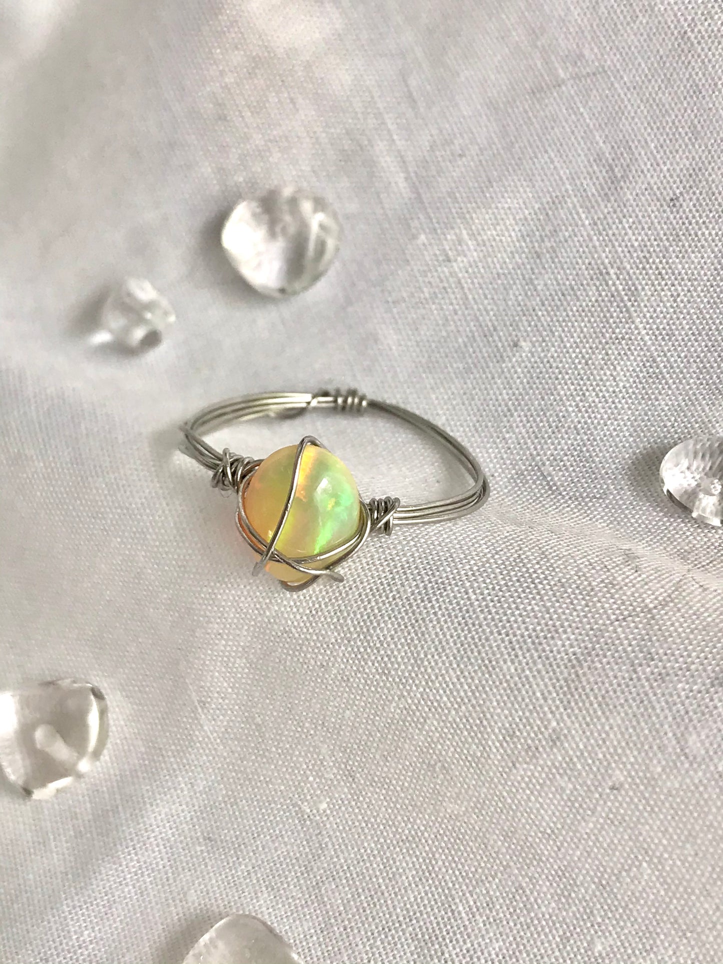 Opal ring