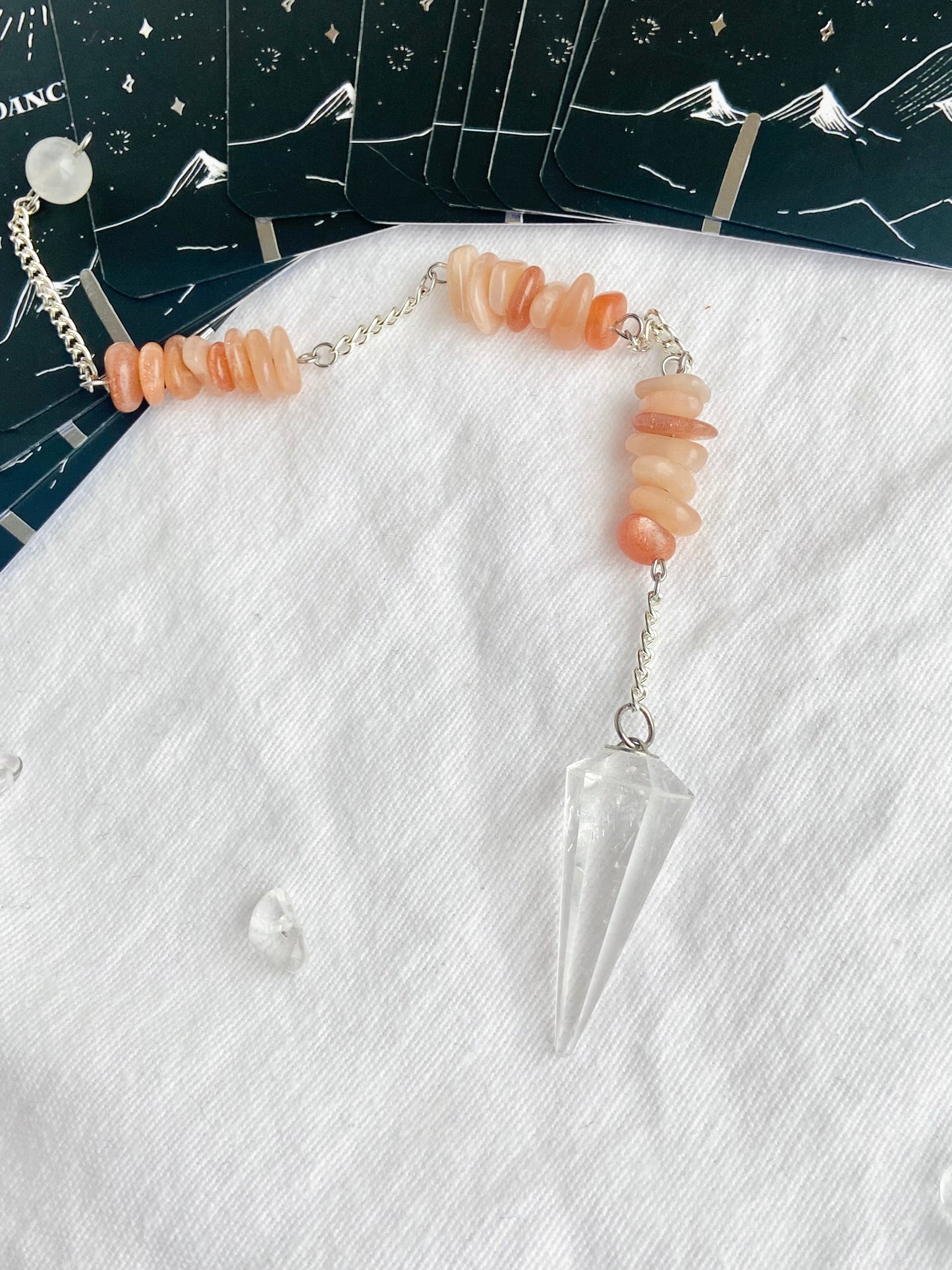 Clear Quartz Pendulum