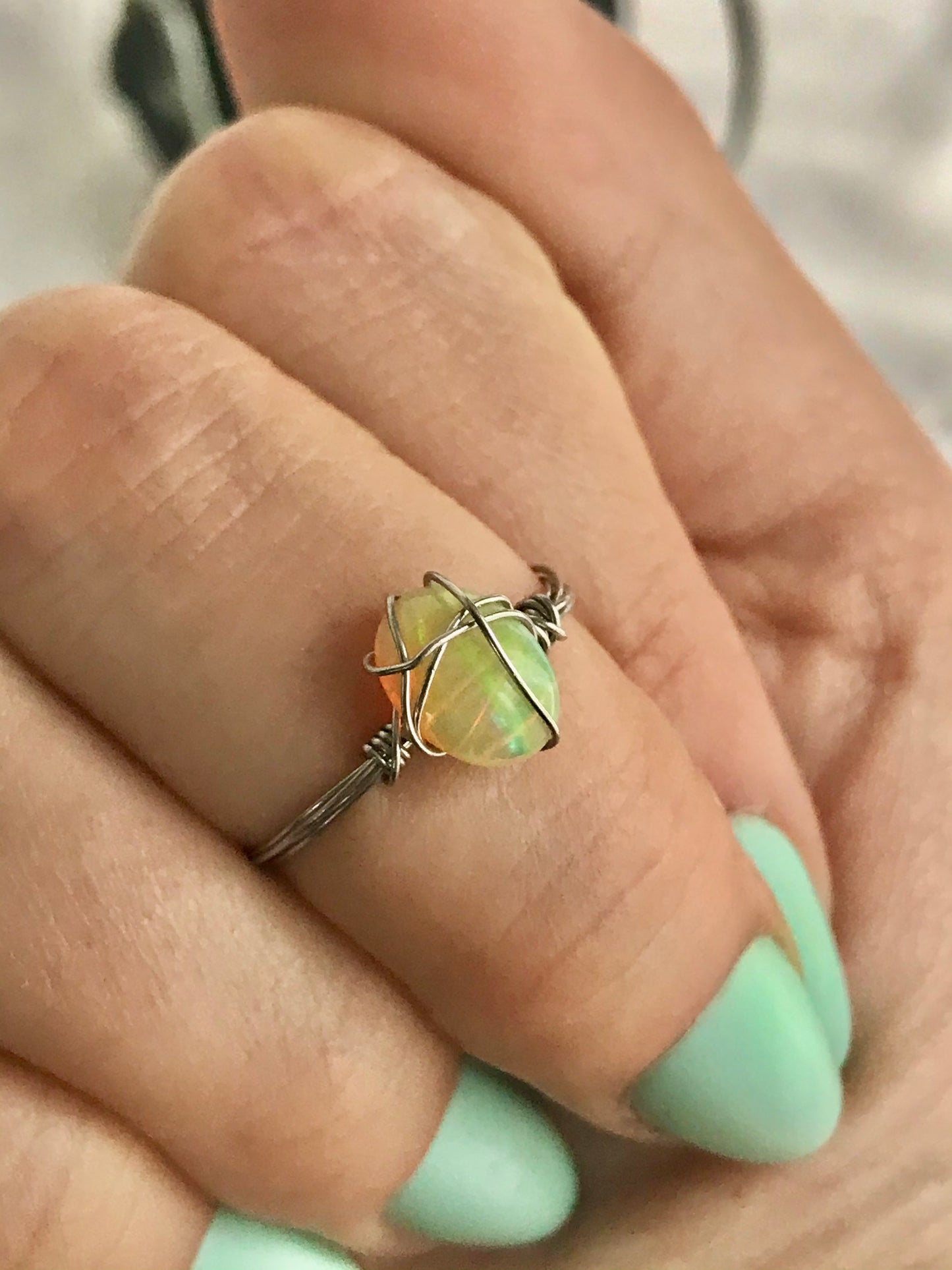 Opal ring