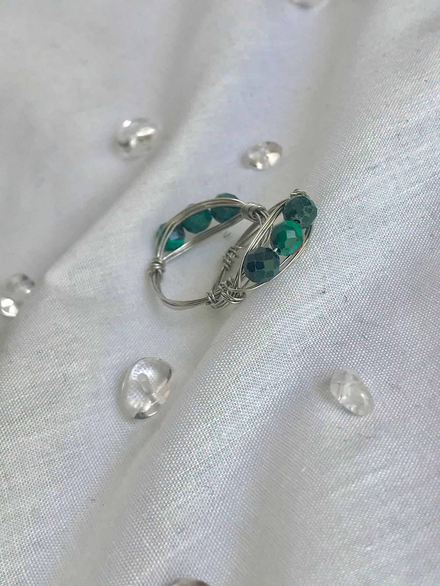 Malachite ring