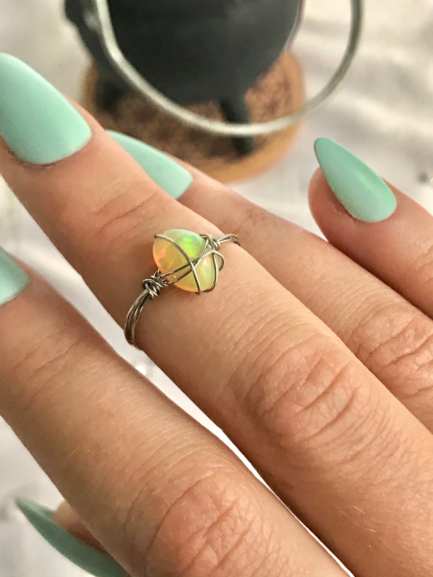 Opal ring