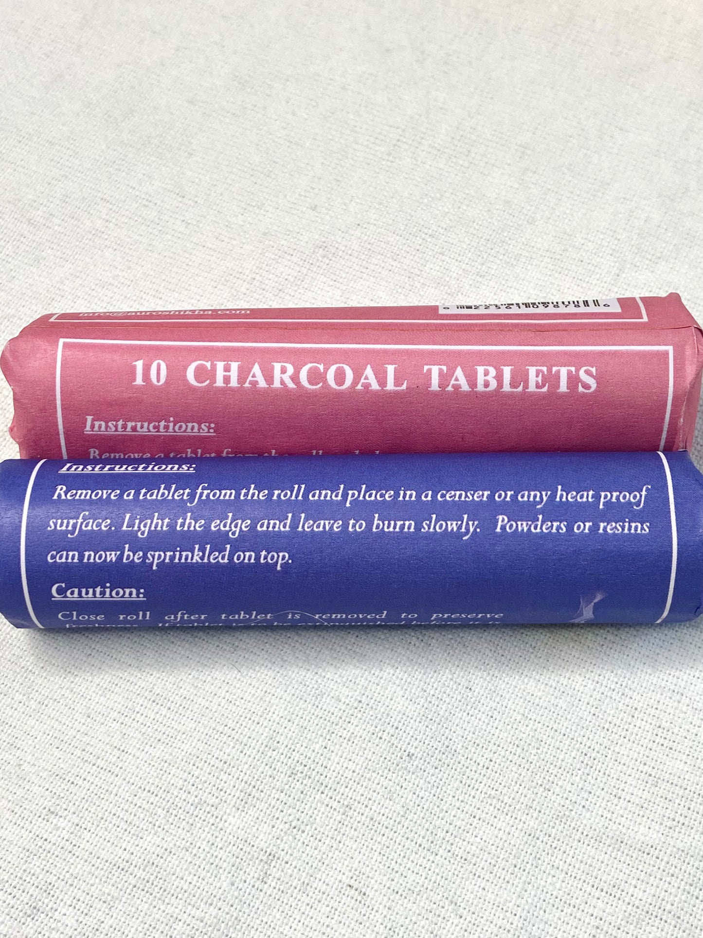 Charcoal tablets