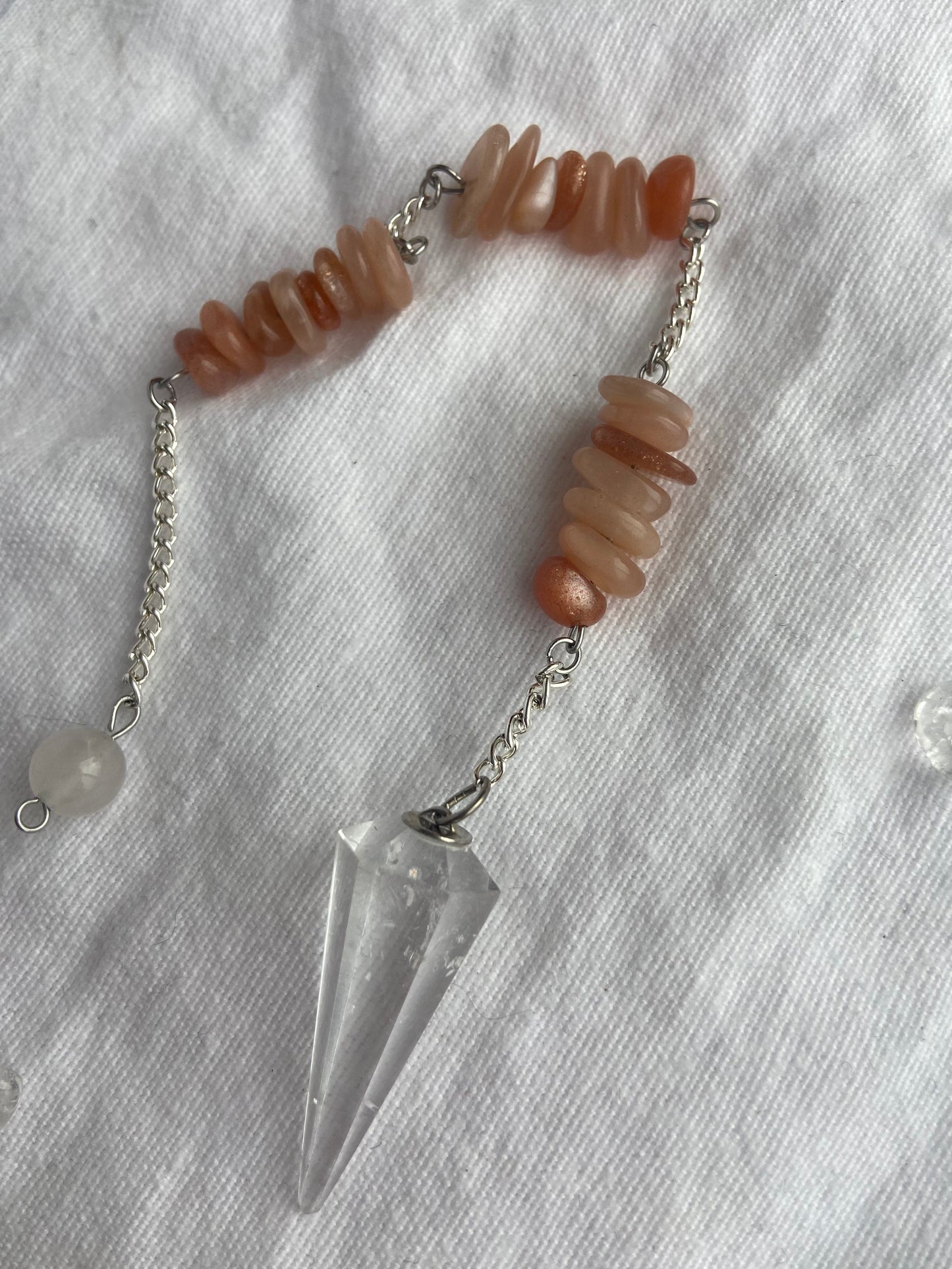 Clear Quartz Pendulum