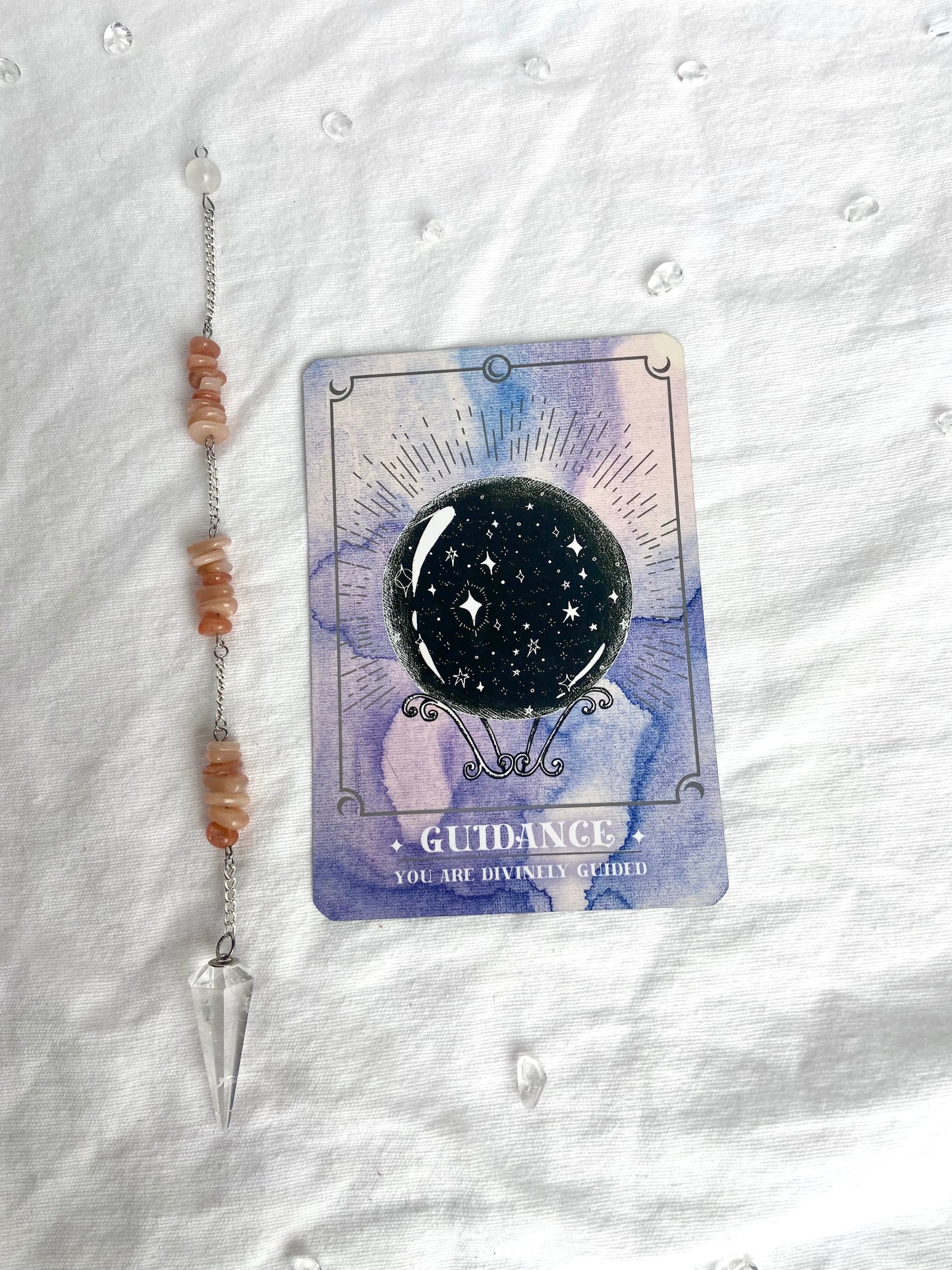 Clear Quartz Pendulum