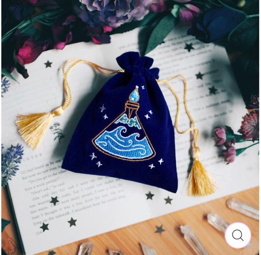 CALMING POTION BOTTLE TRINKET POUCH