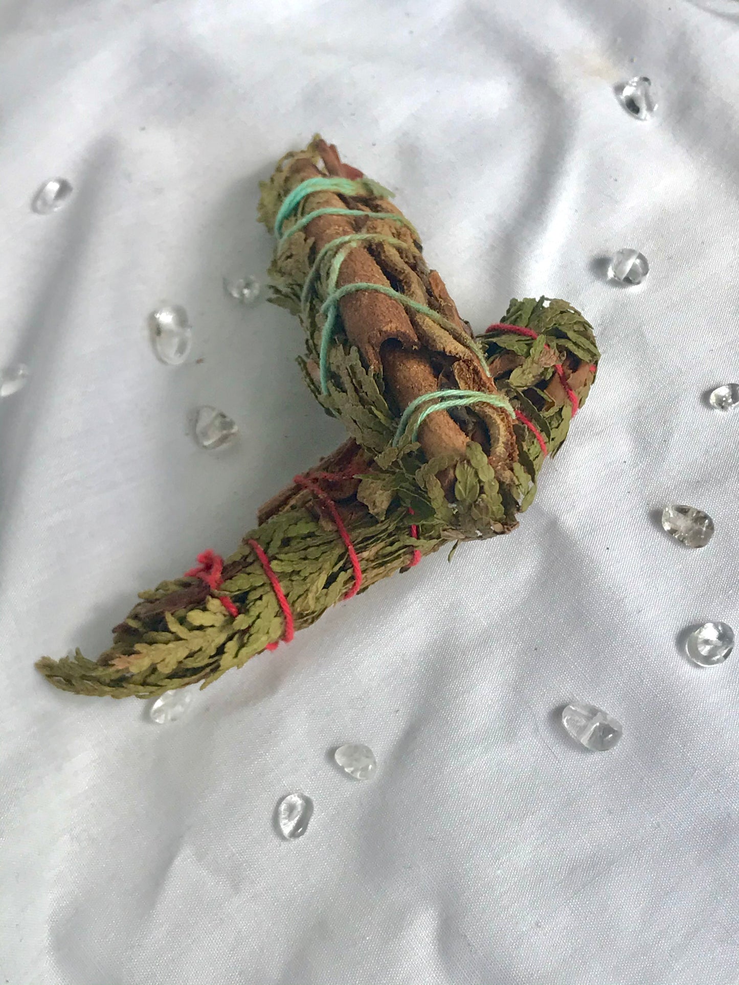 Apple cider purification smudge stick